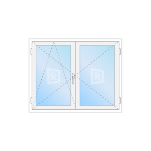 Aluminium Draai Kiep Draai Stolp Kozijn