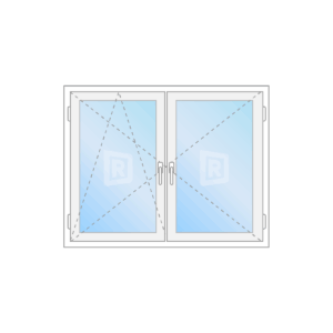 Aluminium draai / kiep - draai / kiep kozijn